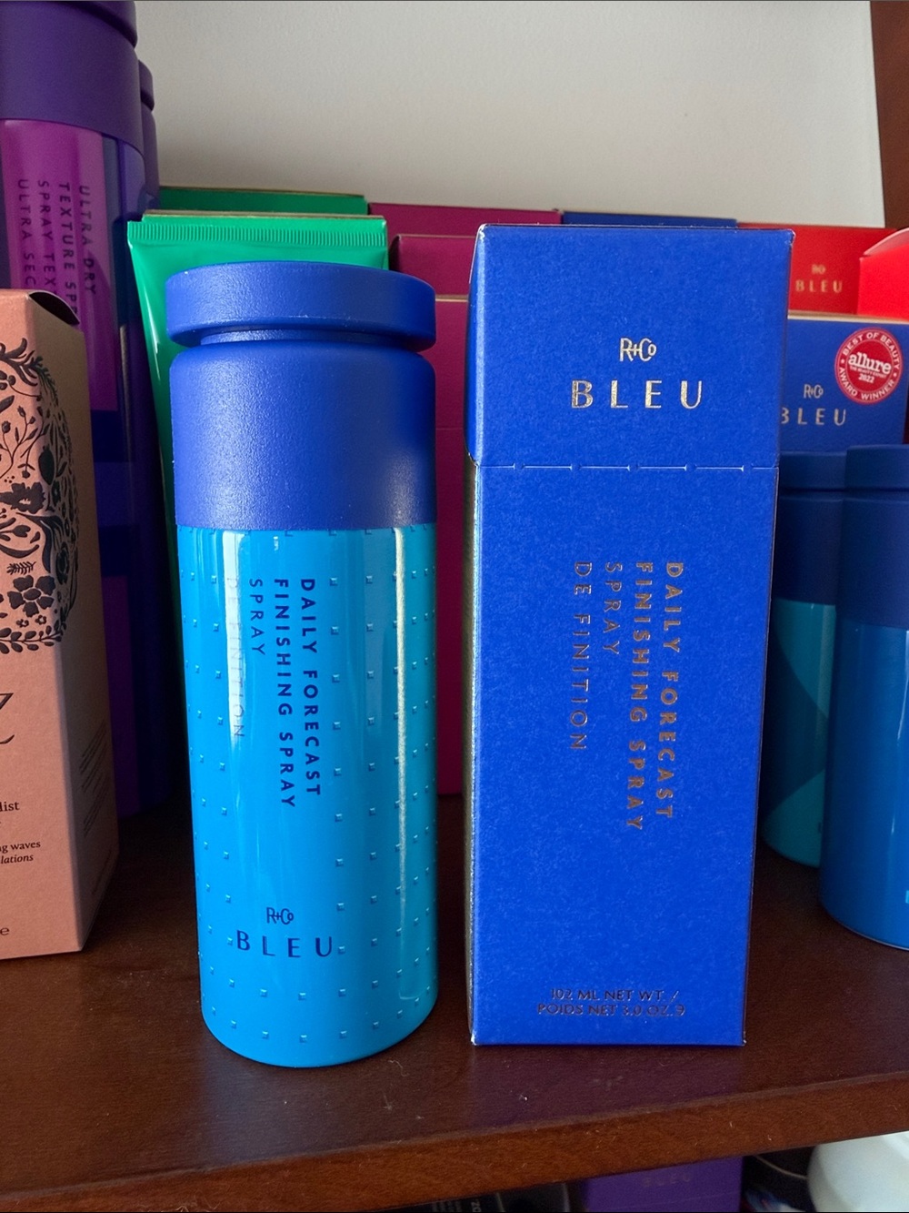 R+Co BLEU Daily Forecast finishing spray - Set of 2